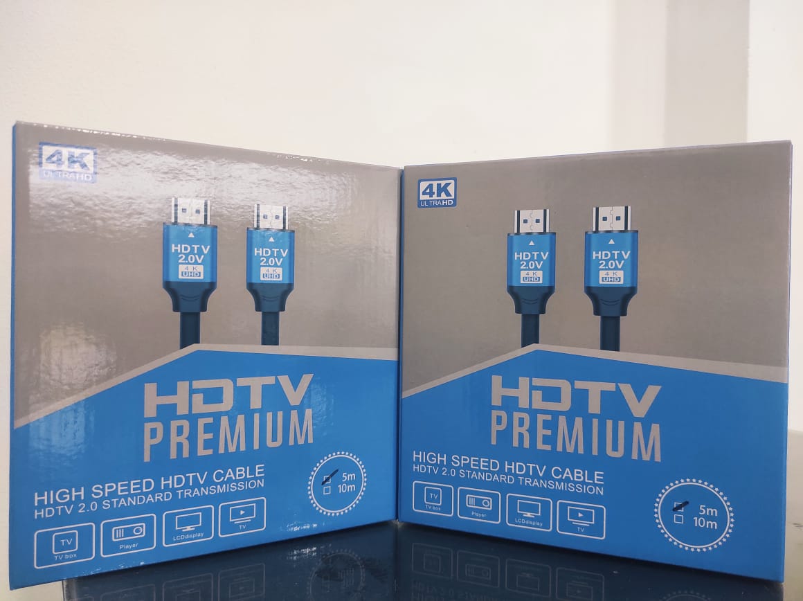 HDTV PREMIUM - HDMI 2.0 4K CABLE MALE TO MALE 5M