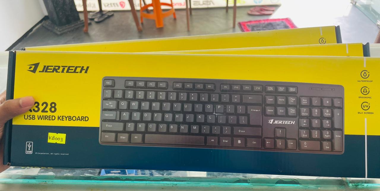 JERTECH K328 USB WIRED KEYBOARD